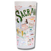 Sacramento Frosted Glass Tumbler