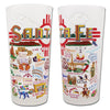 Santa Fe Frosted Glass Tumbler