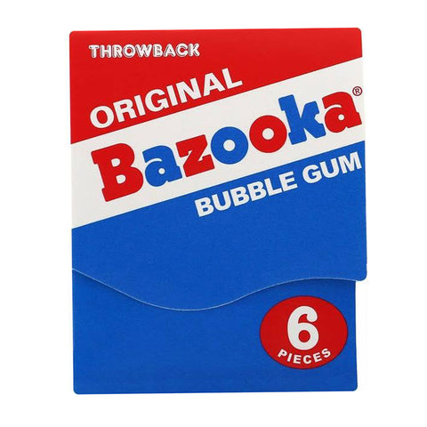 Bazooka Throwback Bubble Gum Bazooka Throwback Bubble Gum