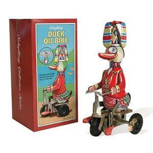 Duck on Bike Tin Toy Duck on Bike Tin Toy