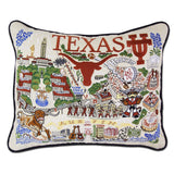 University of Texas Collegiate Embroidered Pillow