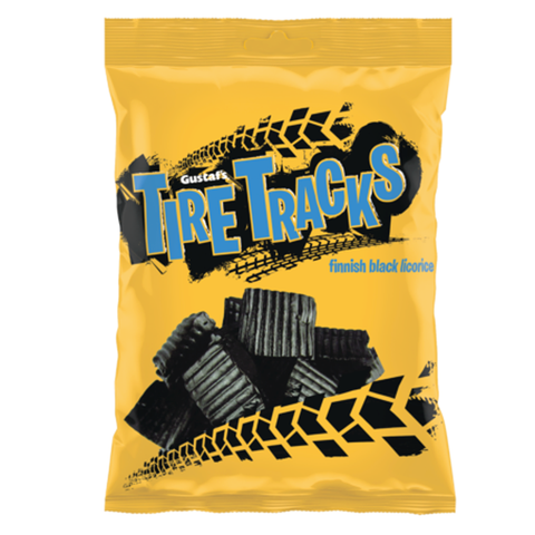 Gustaf's Tire Tracks - Black Gustaf's Tire Tracks - Black