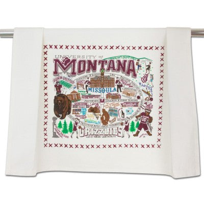 University of Montana Collegiate Dish Towel University of Montana Collegiate Dish Towel