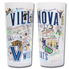 Villanova University Collegiate Frosted Glass Tumbler