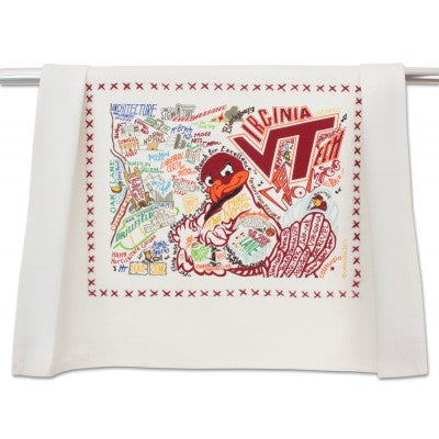 Virginia Tech Collegiate Dish Towel Virginia Tech Collegiate Dish Towel
