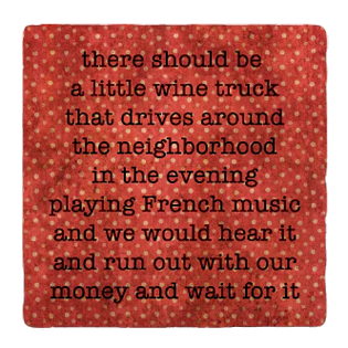 Wine Truck Coaster Wine Truck Coaster