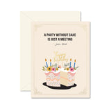 A Party Without Cake Card