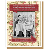 Beautiful Flowers Card