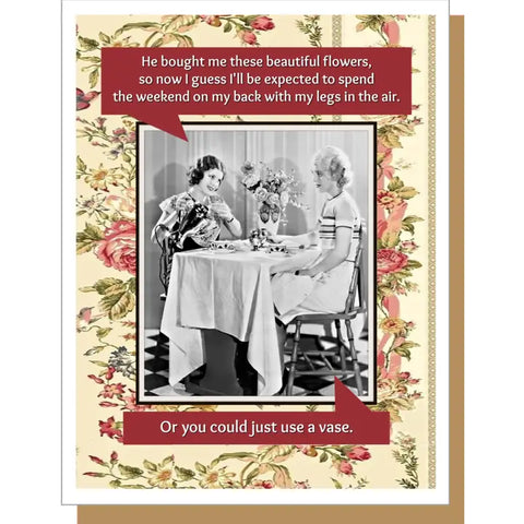 Beautiful Flowers Card