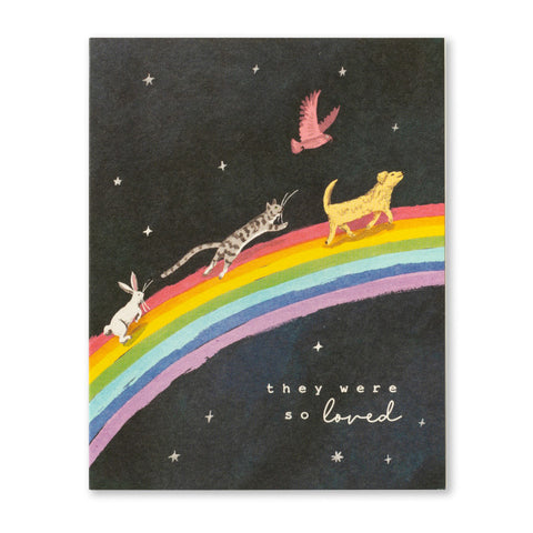 They Were So Loved Card