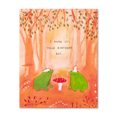 I Know It's Your Birthday Card