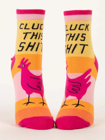 Women's Ankle Socks - Cluck This Shit