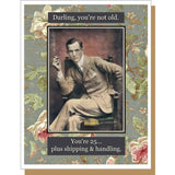 Shipping & Handling (male) Card