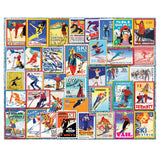 Ski Stamps Jigsaw Puzzle