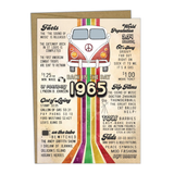 Back in the Day Card - 1965