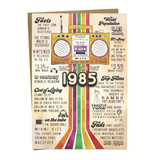 Back in the Day Card - 1985