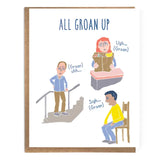 All Groan Up Birthday Card