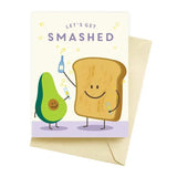 Smashed Birthday Card