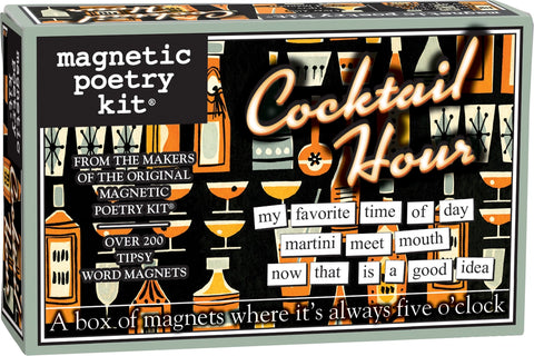 Magnetic Poetry - Cocktail Hour