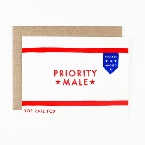 Priority Male Card