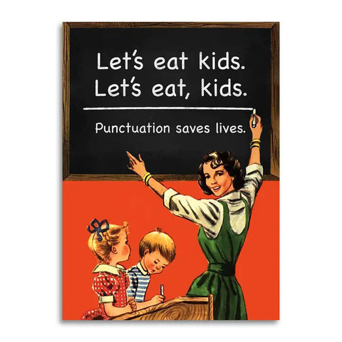 Let's Eat Kids Card