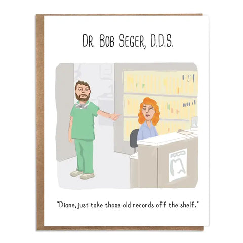 Bob Seger Old Time Rock and Roll Card