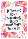 Authentically Myself Card