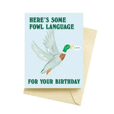 Fowl Language Card