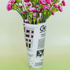 Newspaper Vase