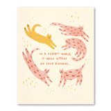 In a Perfect World Card