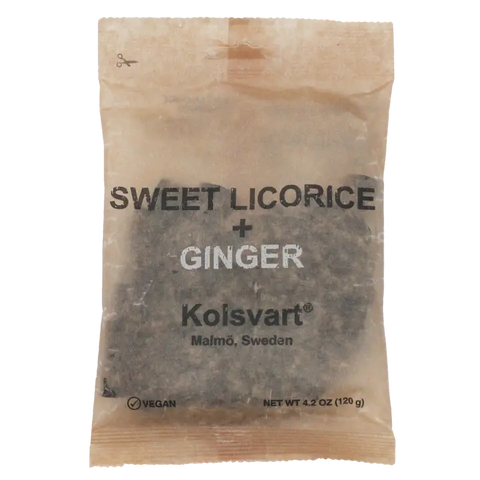 Sweet and Ginger Swedish Licorice