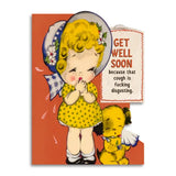 Get Well Soon Cough Card