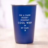 Cool Whip Pint Glass - Blue