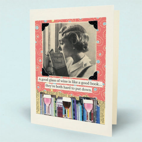 Hard to Put Down Card