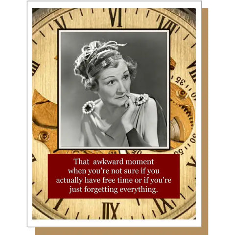 Awkward Moment Card