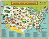 National Parks Map Jigsaw Puzzle