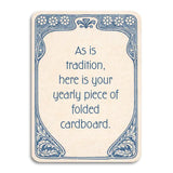 As is Tradition Birthday Card