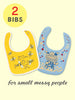 Crabby/ Chucker Baby Bib
