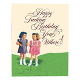 Happy Birthday Whore Card