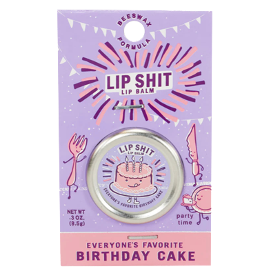 Birthday Cake Lip Shit