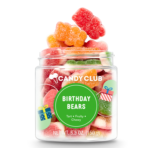 Birthday Bears Jar