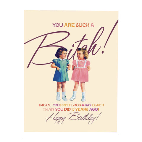 Bitch! Card