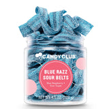 Blue Razz Sour Belts Jar