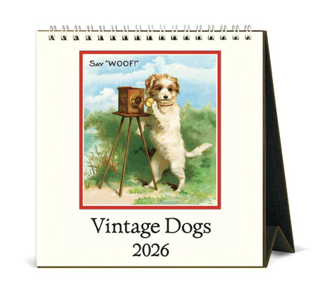 Dogs Desk Calendar