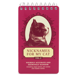 Cat Nicknames Notebook