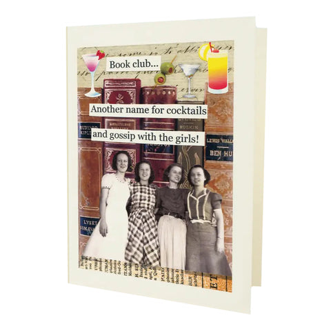 Cocktails and Gossip Card