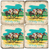 Derby Day Coasters