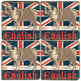 English Bulldog Coasters