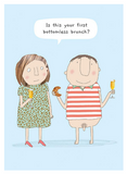 First Brunch Birthday Card