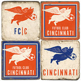 Cincinnati Futbol Club Coasters